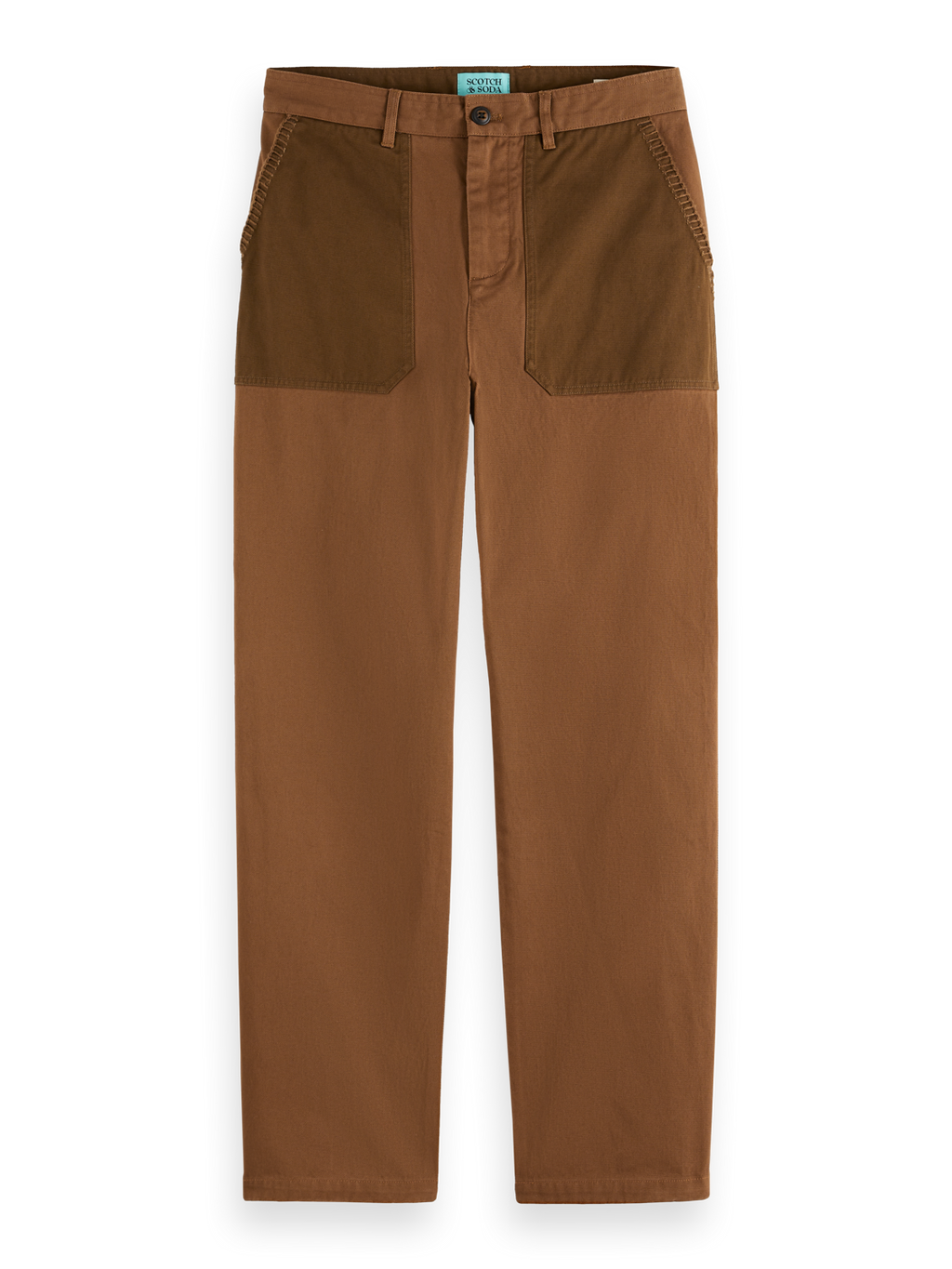 Scotch & Soda x Joe Jonas Straight Fit Twill Chino