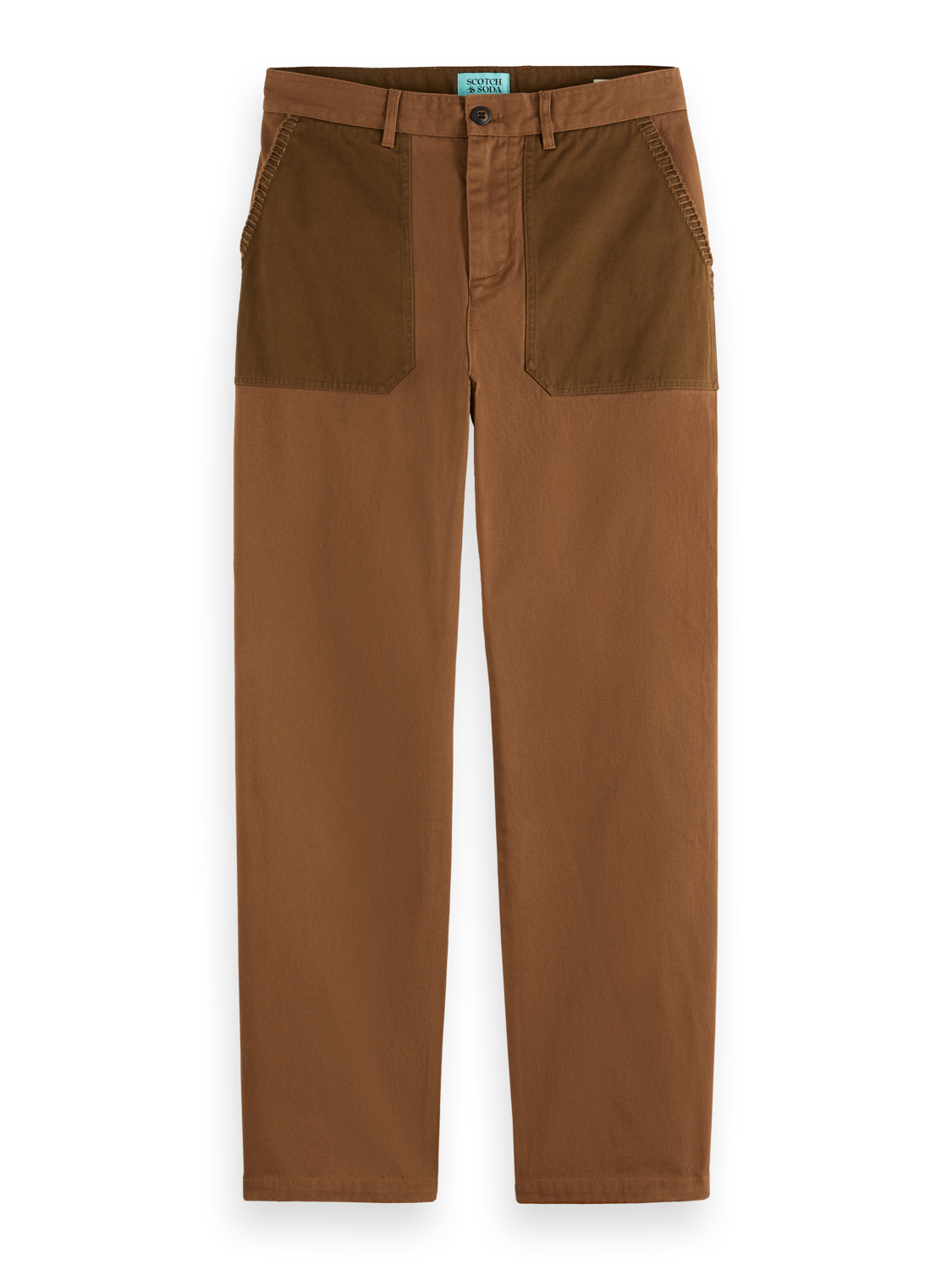 Scotch & Soda x Joe Jonas Straight Fit Twill Chino