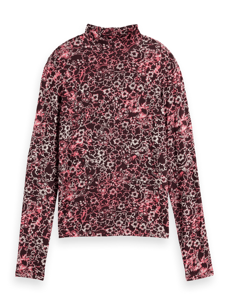 Floral Printed Long Sleeve T-Shirt