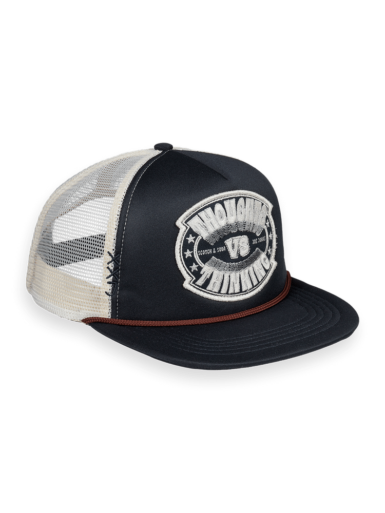 Scotch & Soda x Joe Jonas Embroidered Trucker Cap