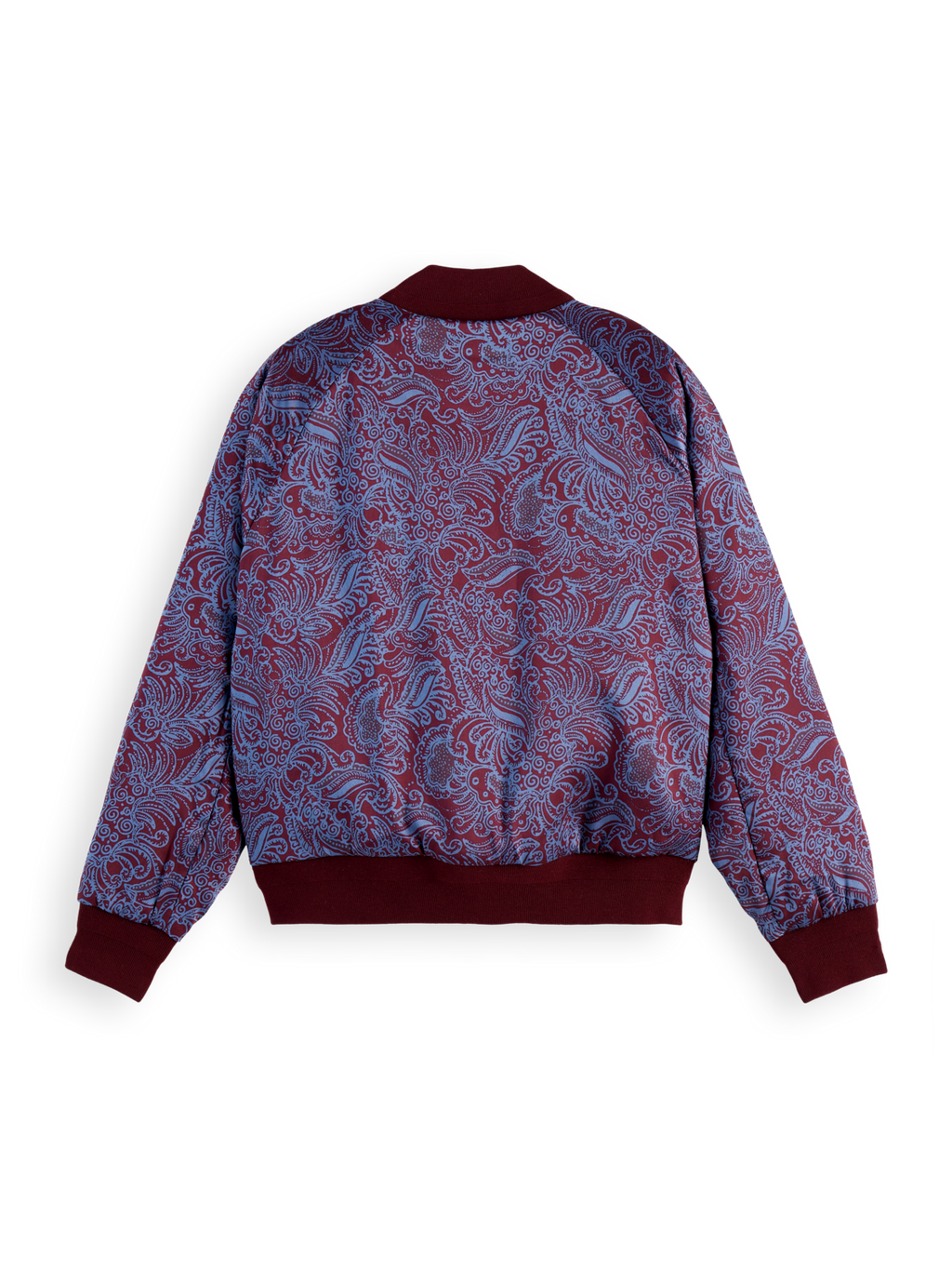 Reversible Printed Bomber Jacket