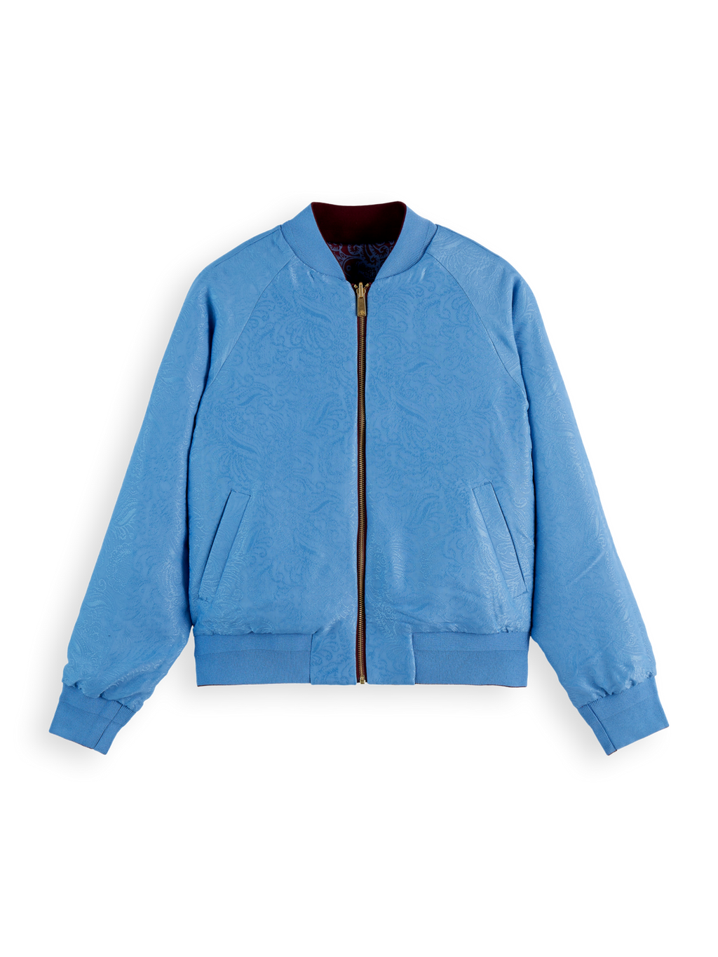 Reversible Printed Bomber Jacket