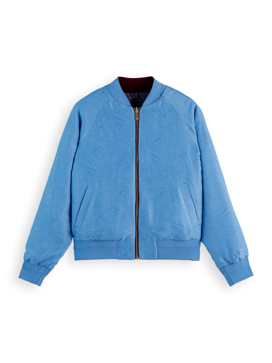 Reversible Printed Bomber Jacket