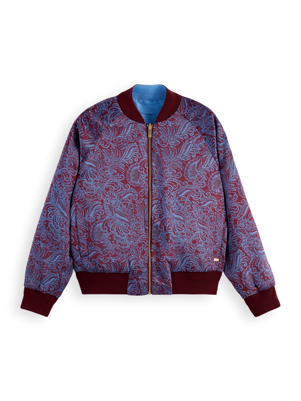 Reversible Printed Bomber Jacket