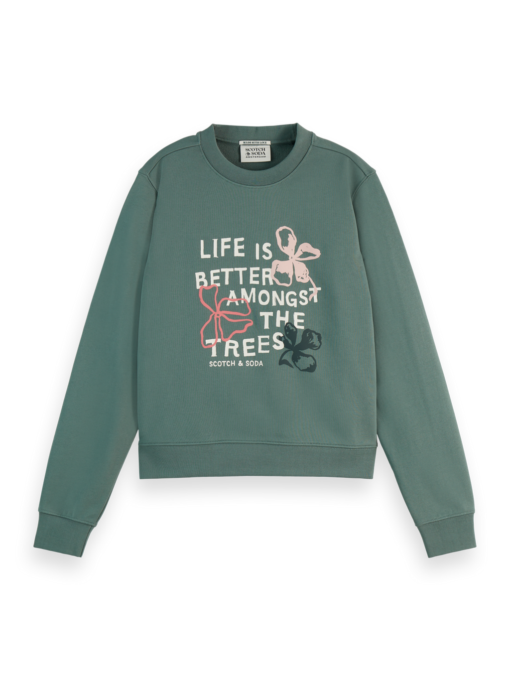 Life is Better Puff Artwork Sweatshirt
