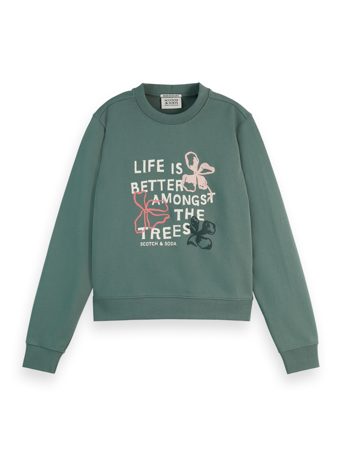 Life is Better Puff Artwork Sweatshirt