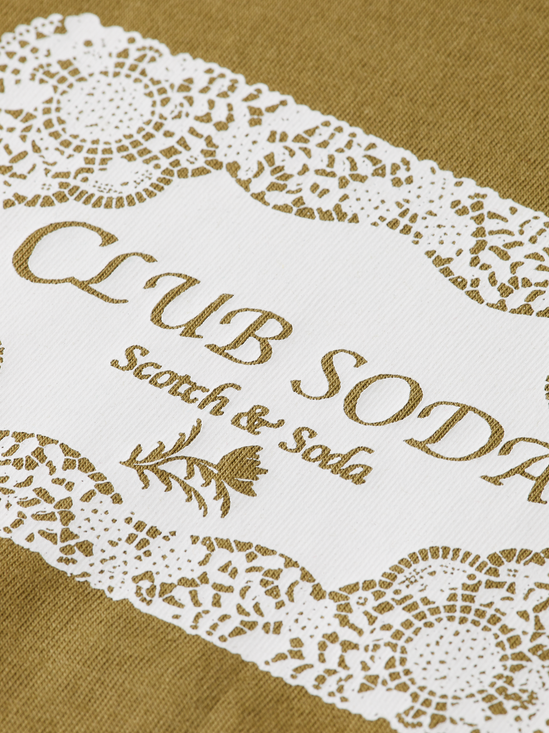 Club Soda Artwork Regular Fit T-Shirt