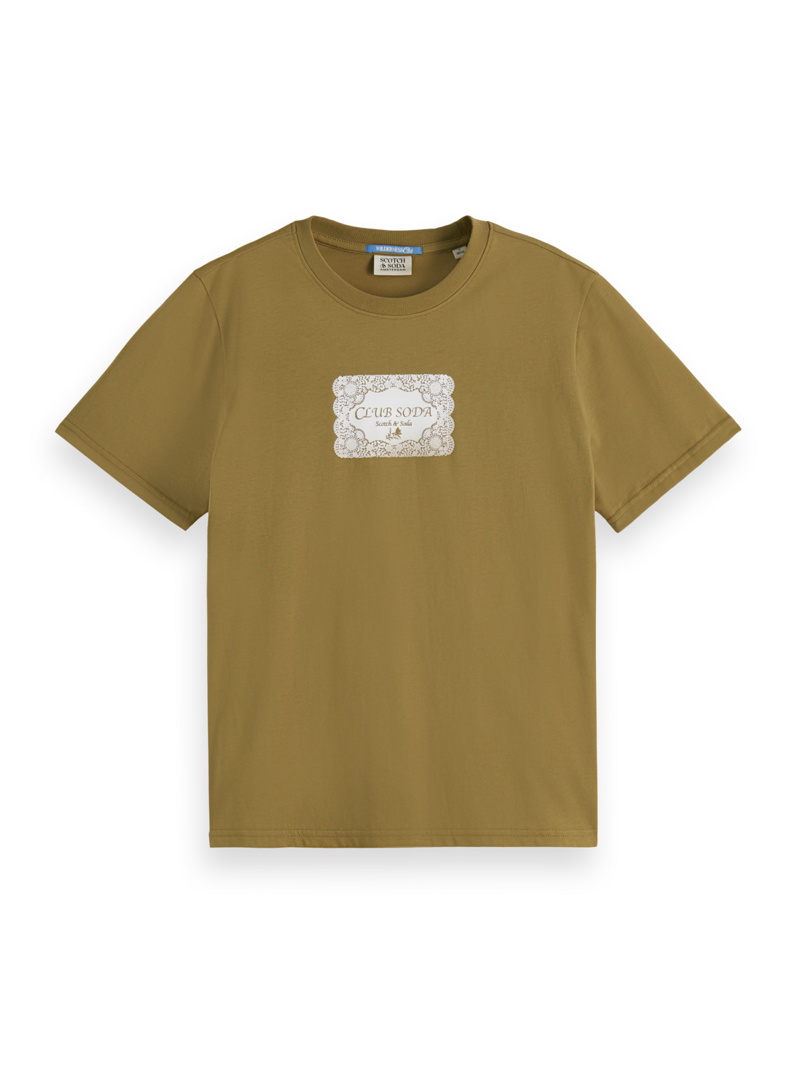 Club Soda Artwork Regular Fit T-Shirt