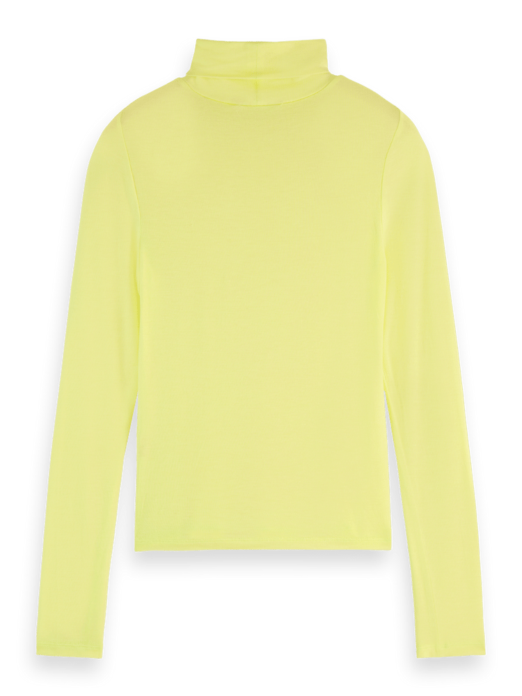 Roll Neck Long Sleeve Shirt