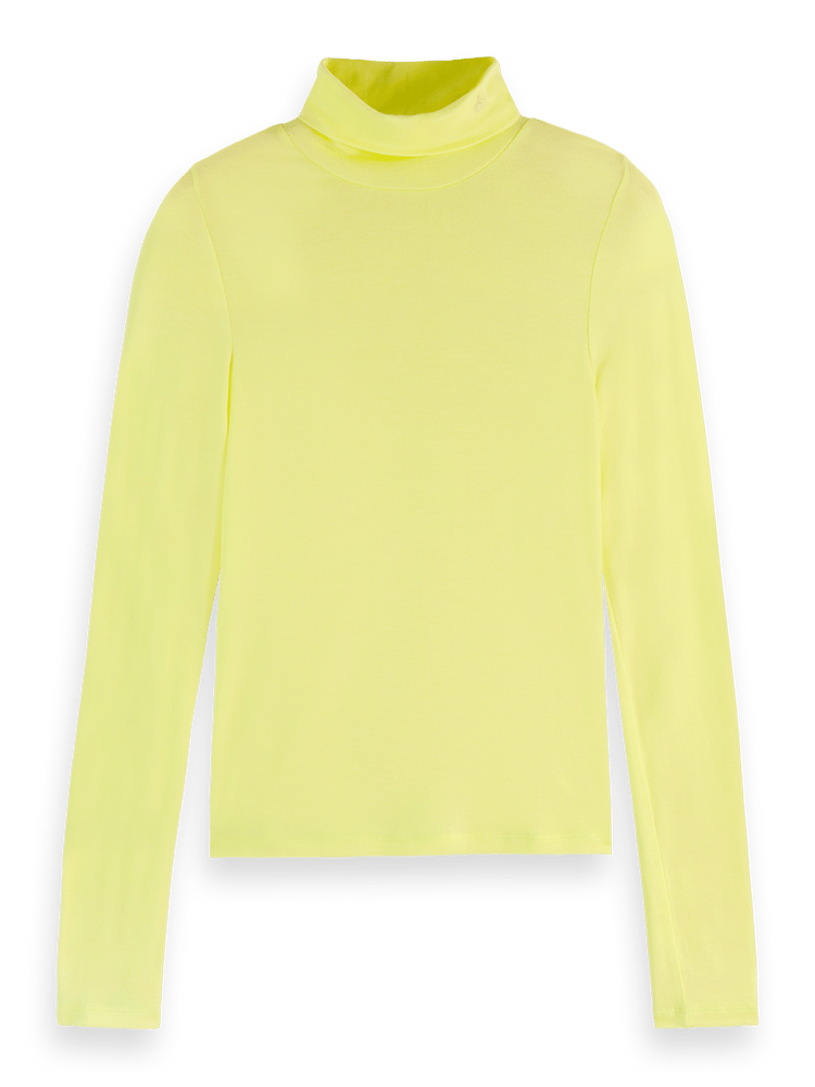 Roll Neck Long Sleeve Shirt