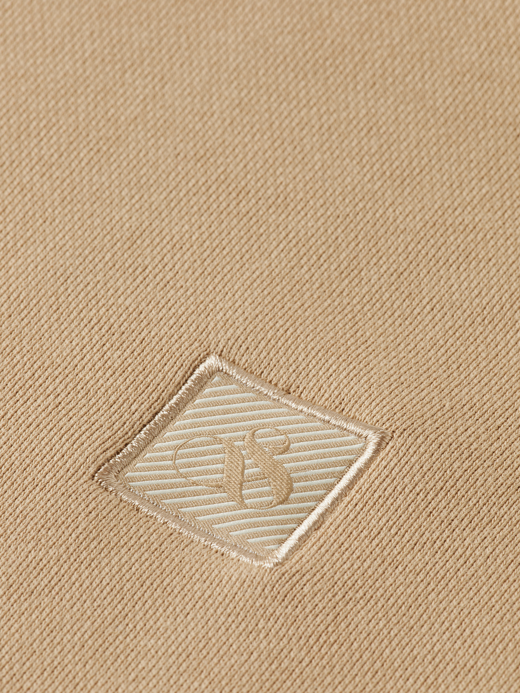 & Logo Badge Crewneck Sweatshirt