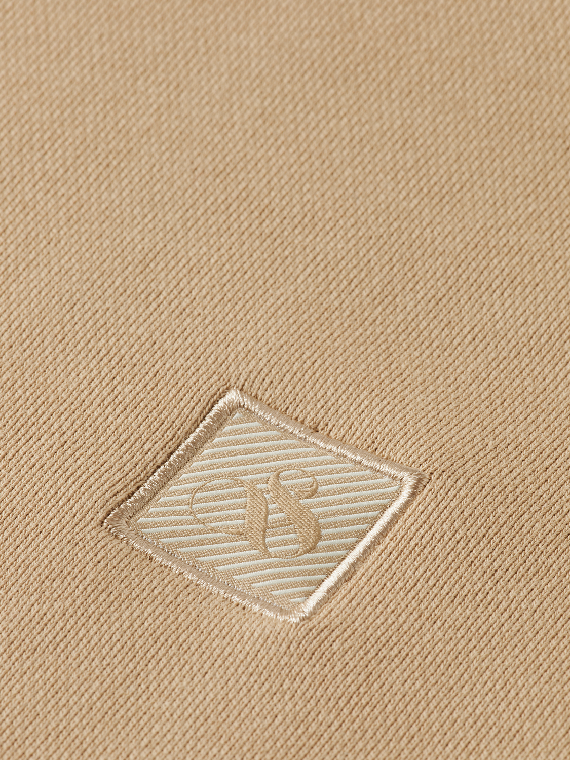 & Logo Badge Crewneck Sweatshirt