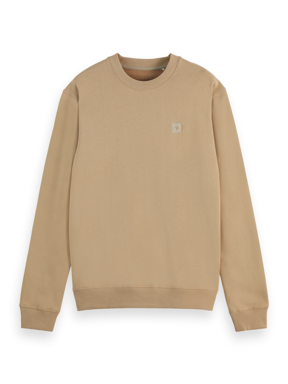 & Logo Badge Crewneck Sweatshirt