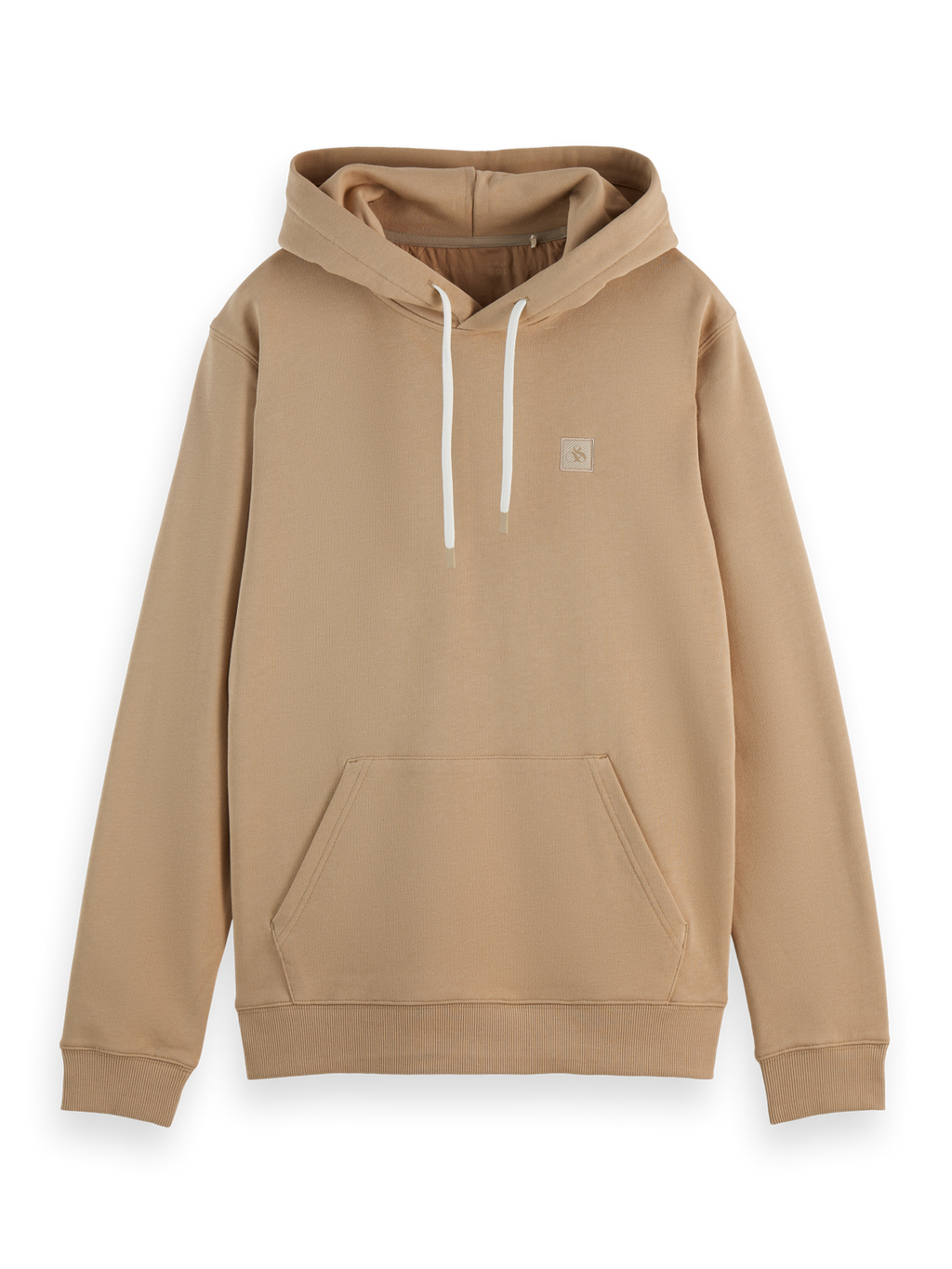 & Logo Badge Hoodie