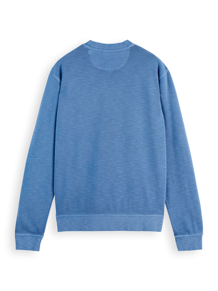 Garment Dye Structured Sweatshirt