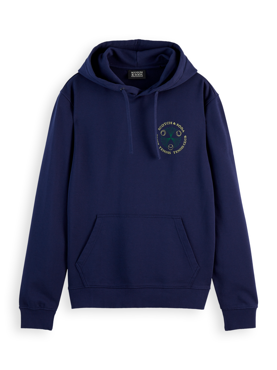 Tennis Club Artwork Hoodie – Scotch & Soda Tennis Club Artwork Hoodie – Scotch & Soda