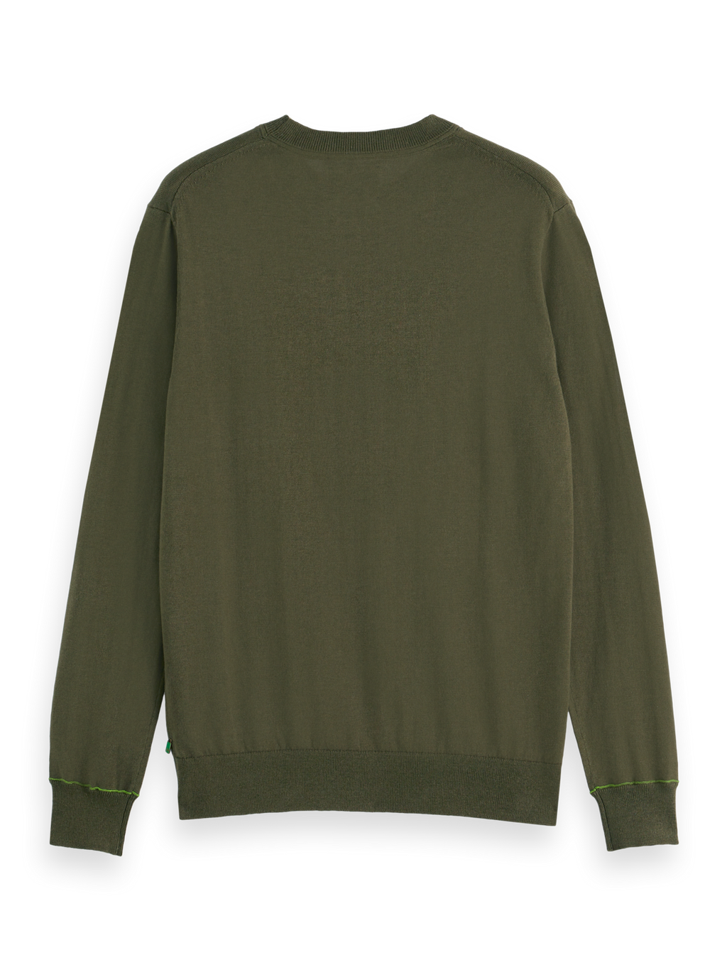 Linen-Blend Regular Fit Crewneck Pullover
