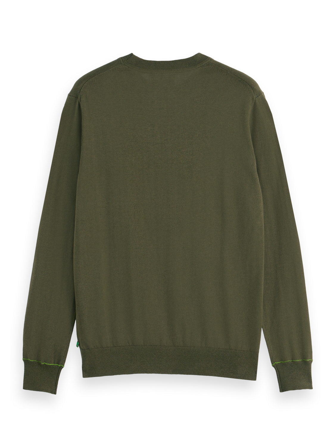 Linen-Blend Regular Fit Crewneck Pullover
