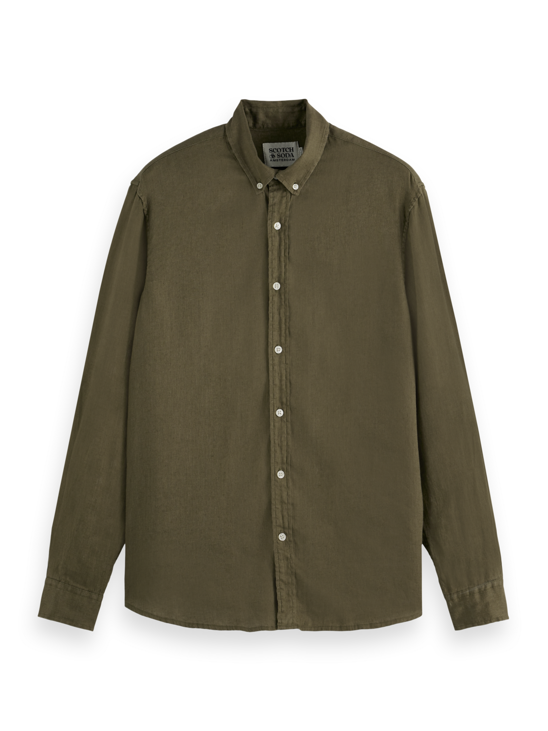 Regular Fit Linen Shirt