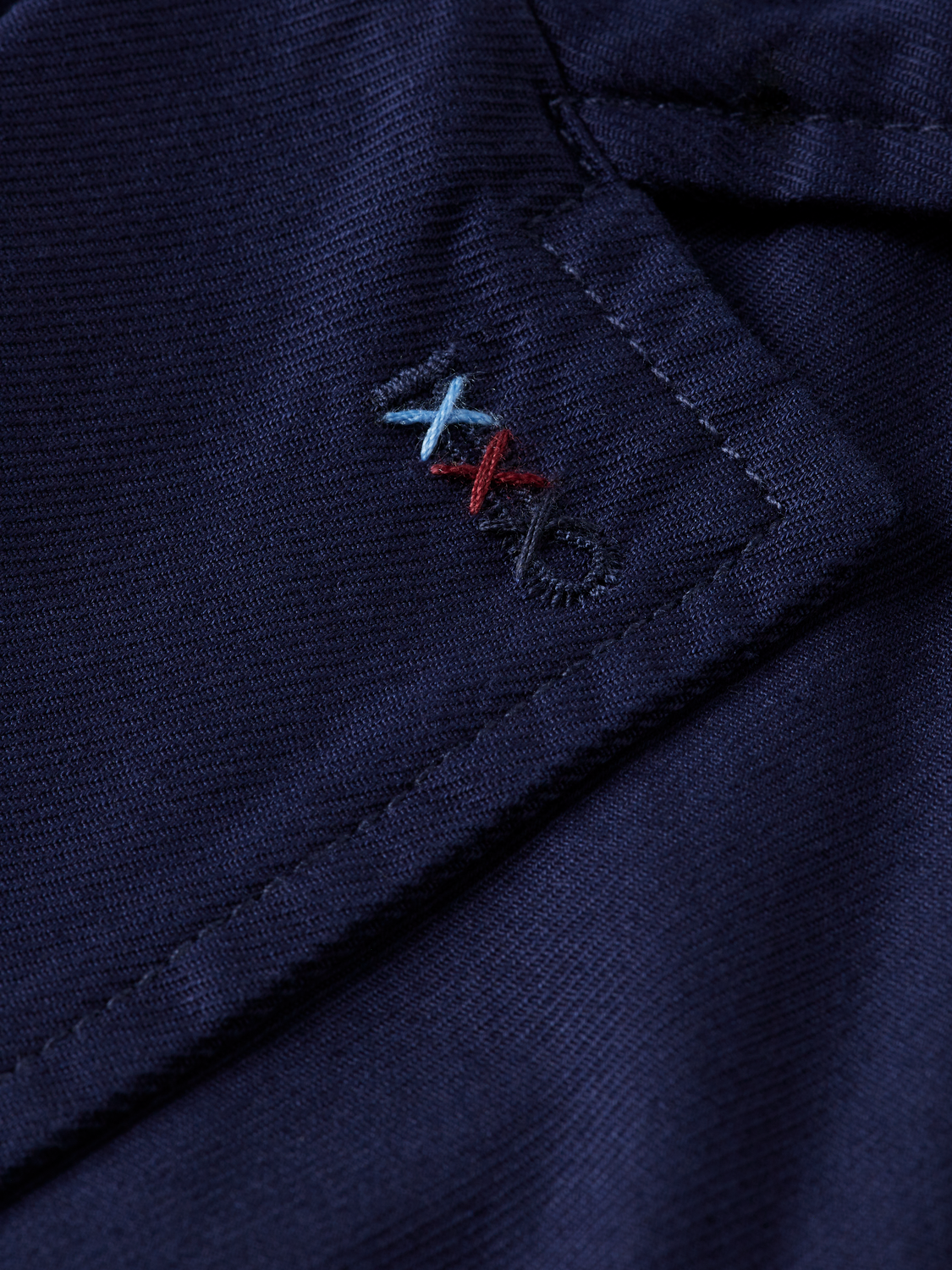 Relaxed Fit Unconstructed Cotton Twill Blazer