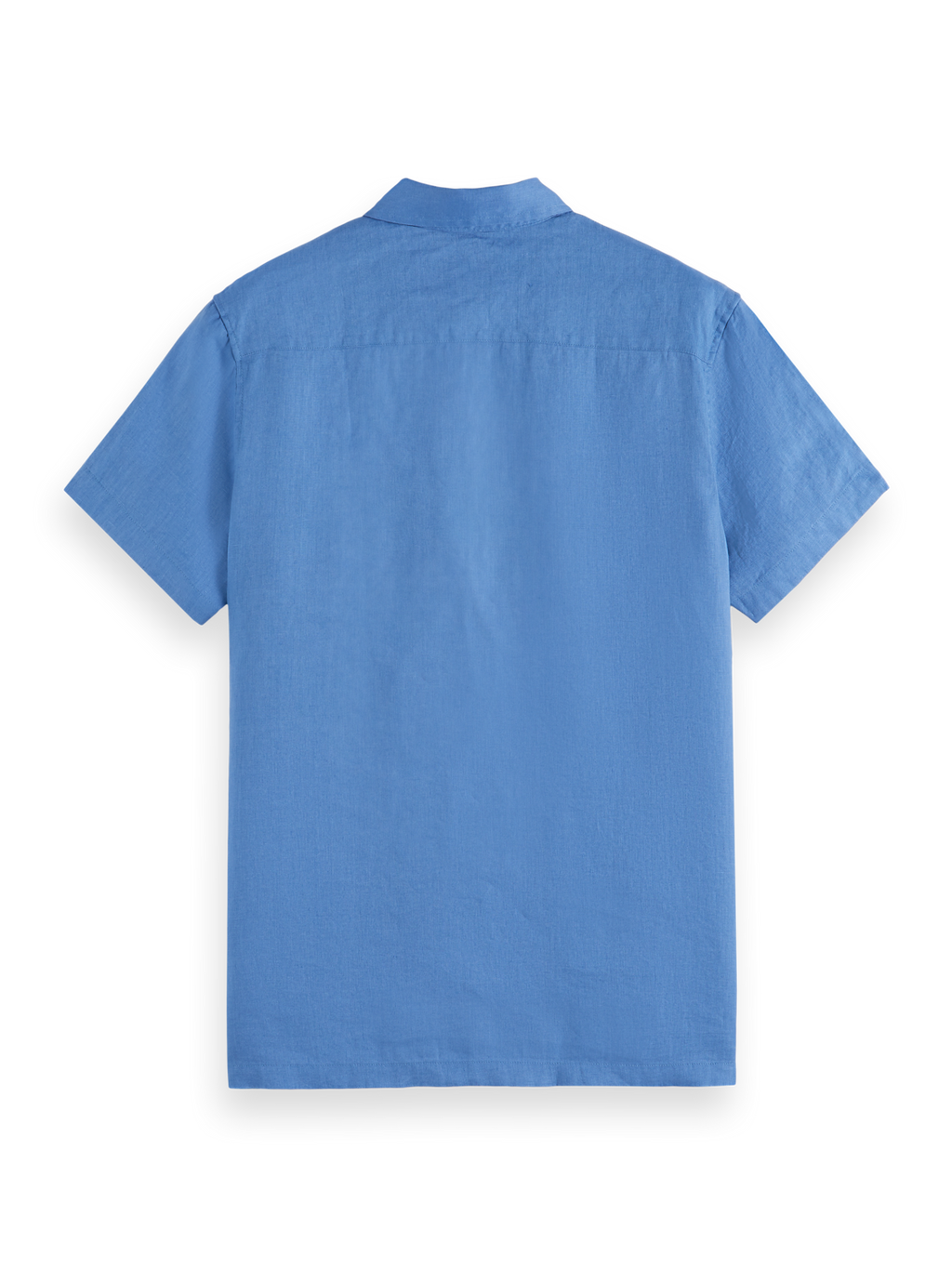 Regular Fit Short Sleeve Linen Shirt