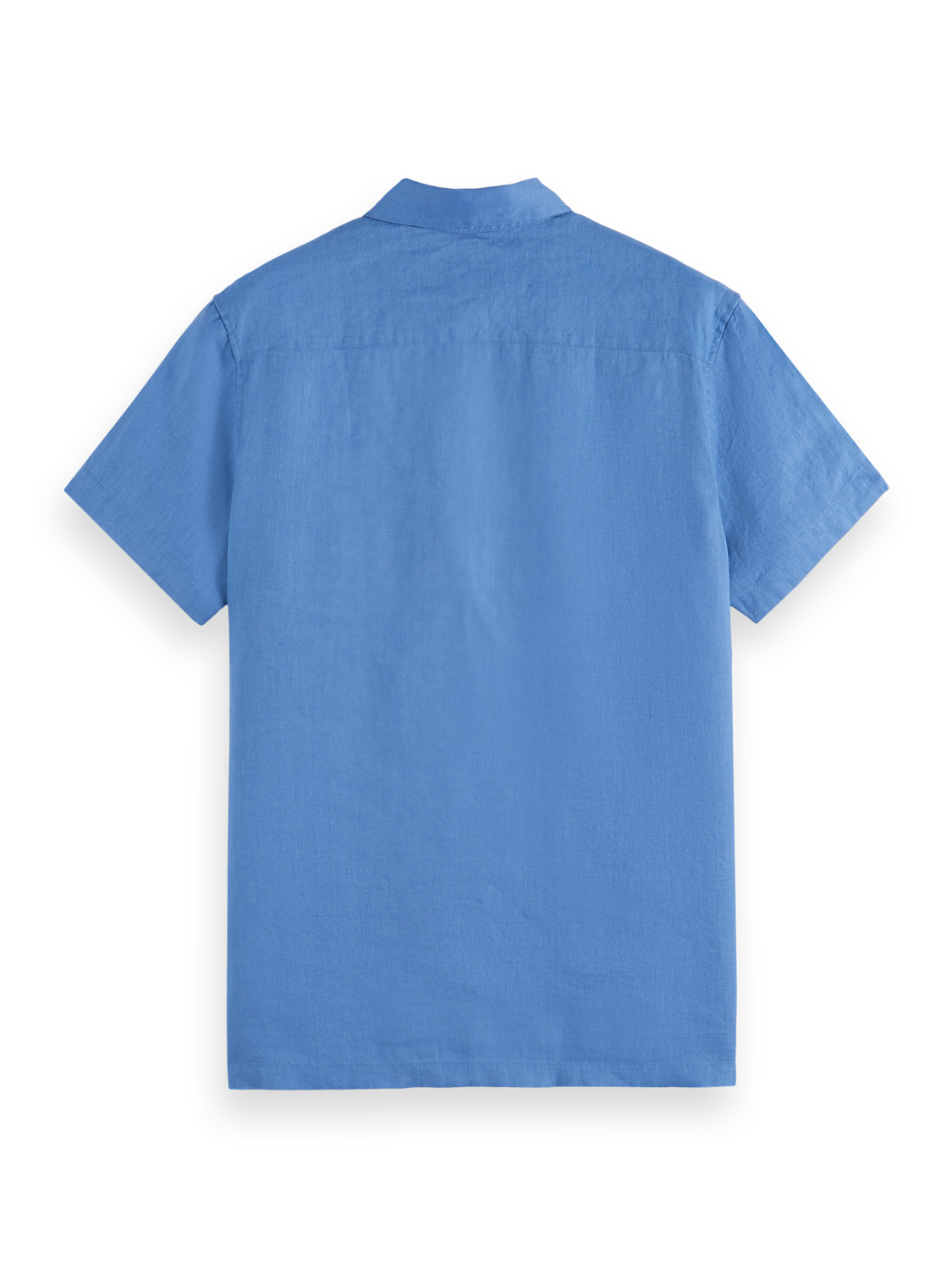 Regular Fit Short Sleeve Linen Shirt