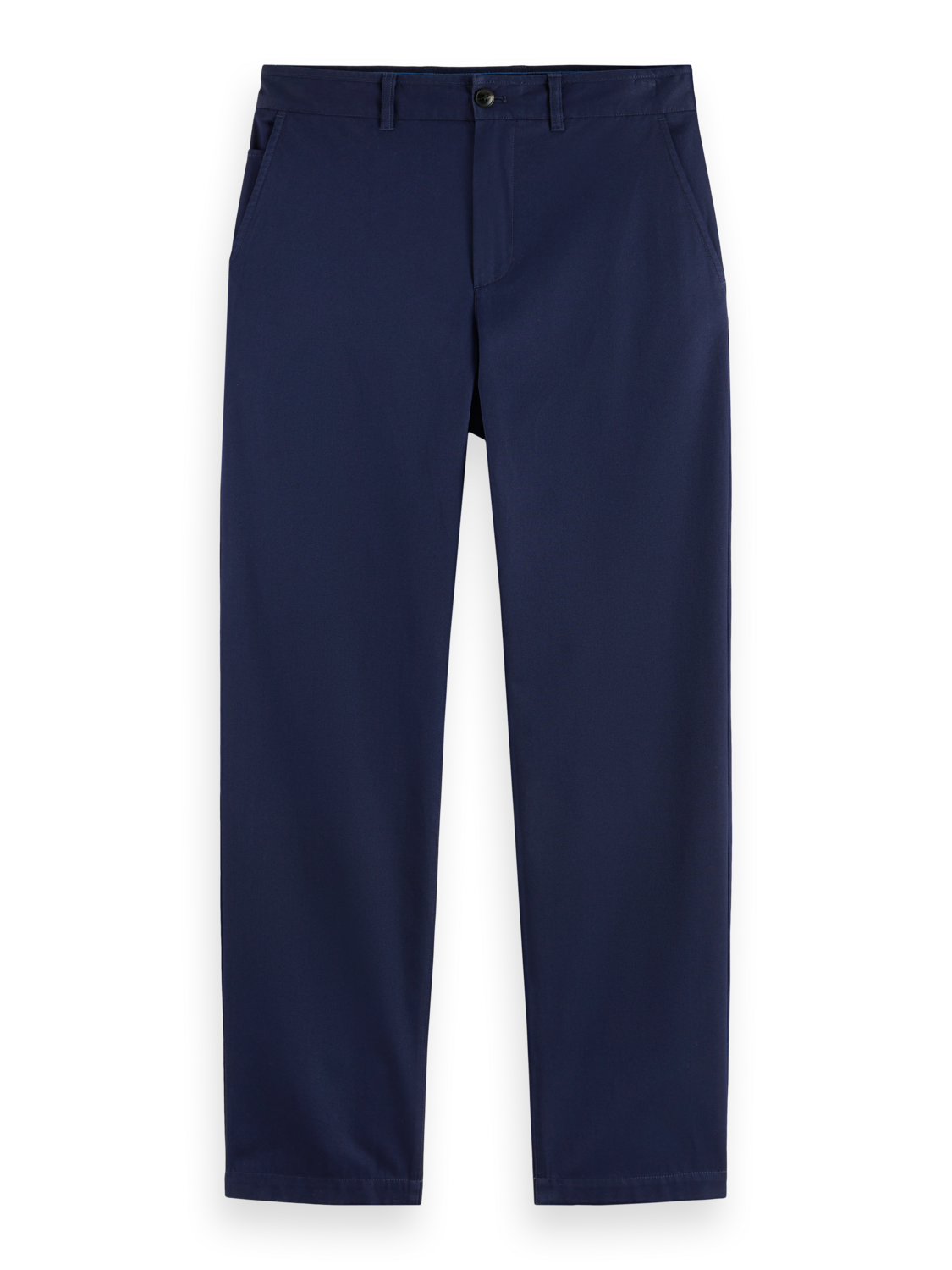 Straight Fit Cotton Twill Chino