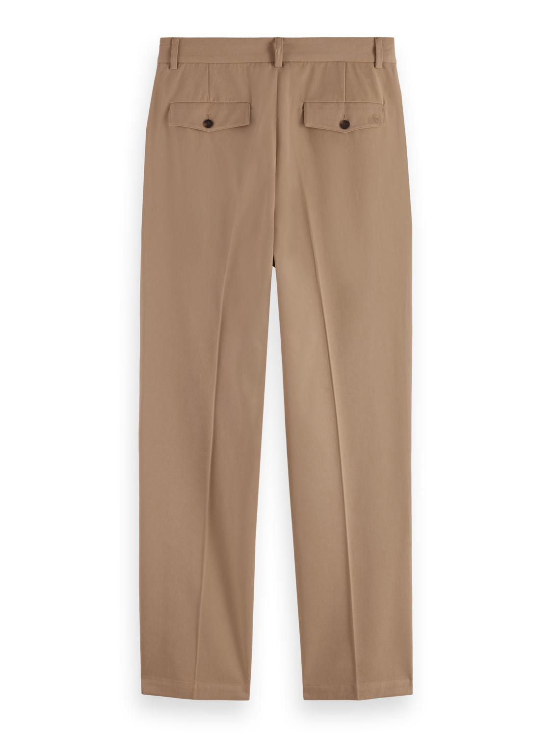 Pleated Cotton/Lyocell Twill Relaxed Straight Fit Chino – Scotch Pleated Cotton/Lyocell Twill Relaxed Straight Fit Chino – Scotch