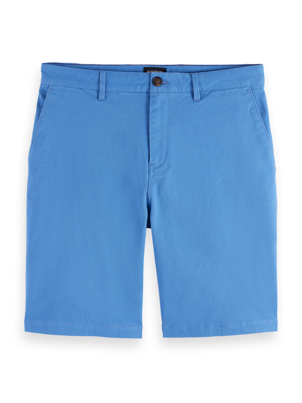 Stuart Washed Cotton Blend Regular Fit Short