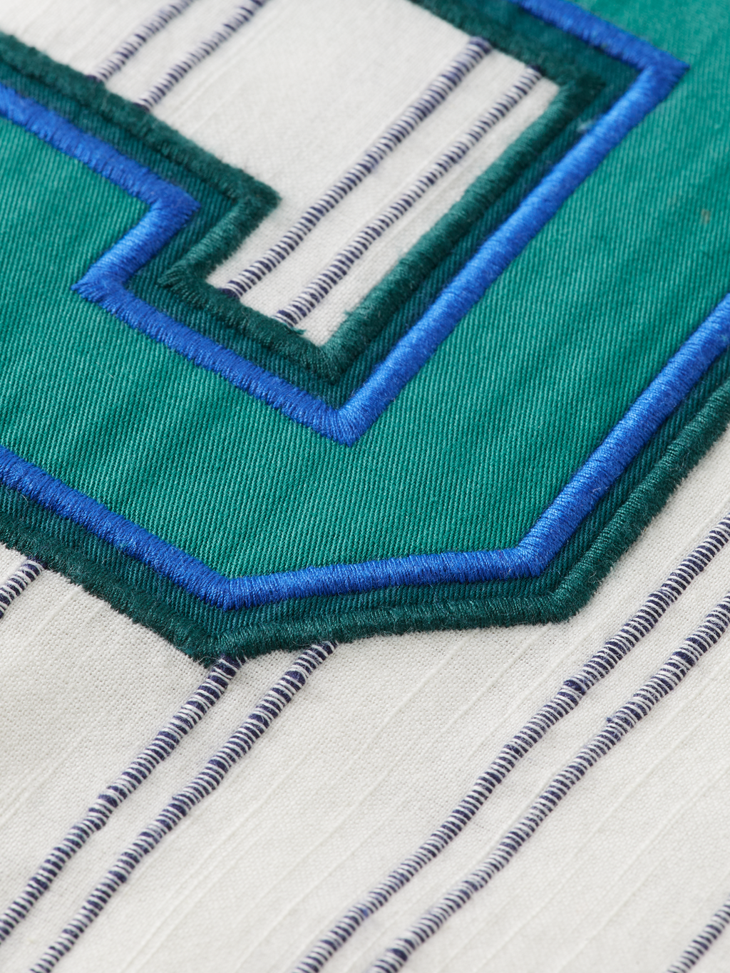 Relaxed-Fit Baseball Short Sleeve Shirt