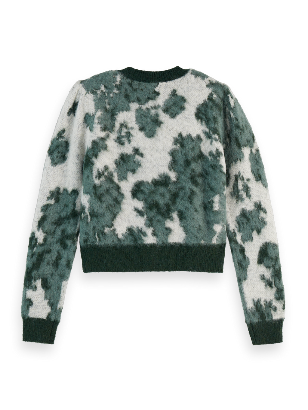 Floral Jacquard Cardigan