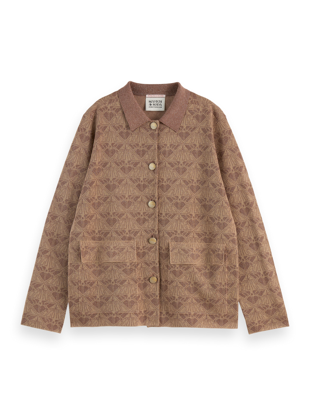Monogram Jacquard Knit Jacket