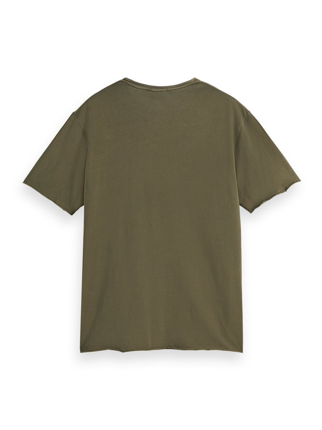 Raw Edge Relaxed Fit T-Shirt