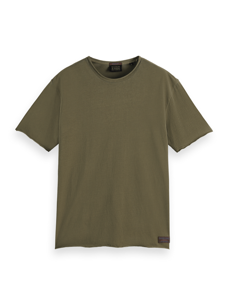 Raw Edge Relaxed Fit T-Shirt