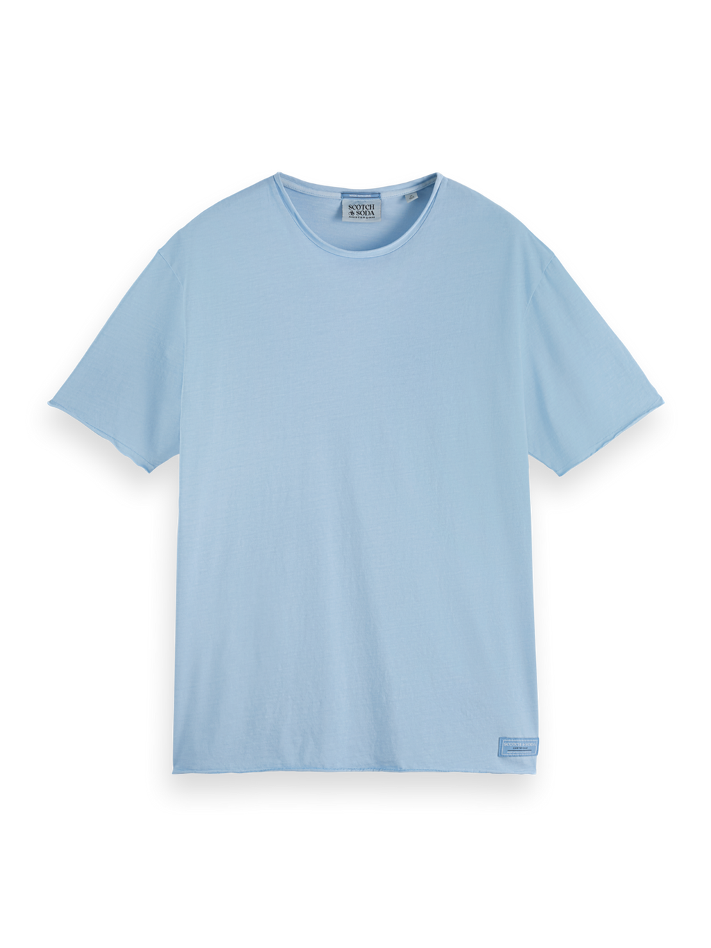 Raw Edge Relaxed Fit T-Shirt