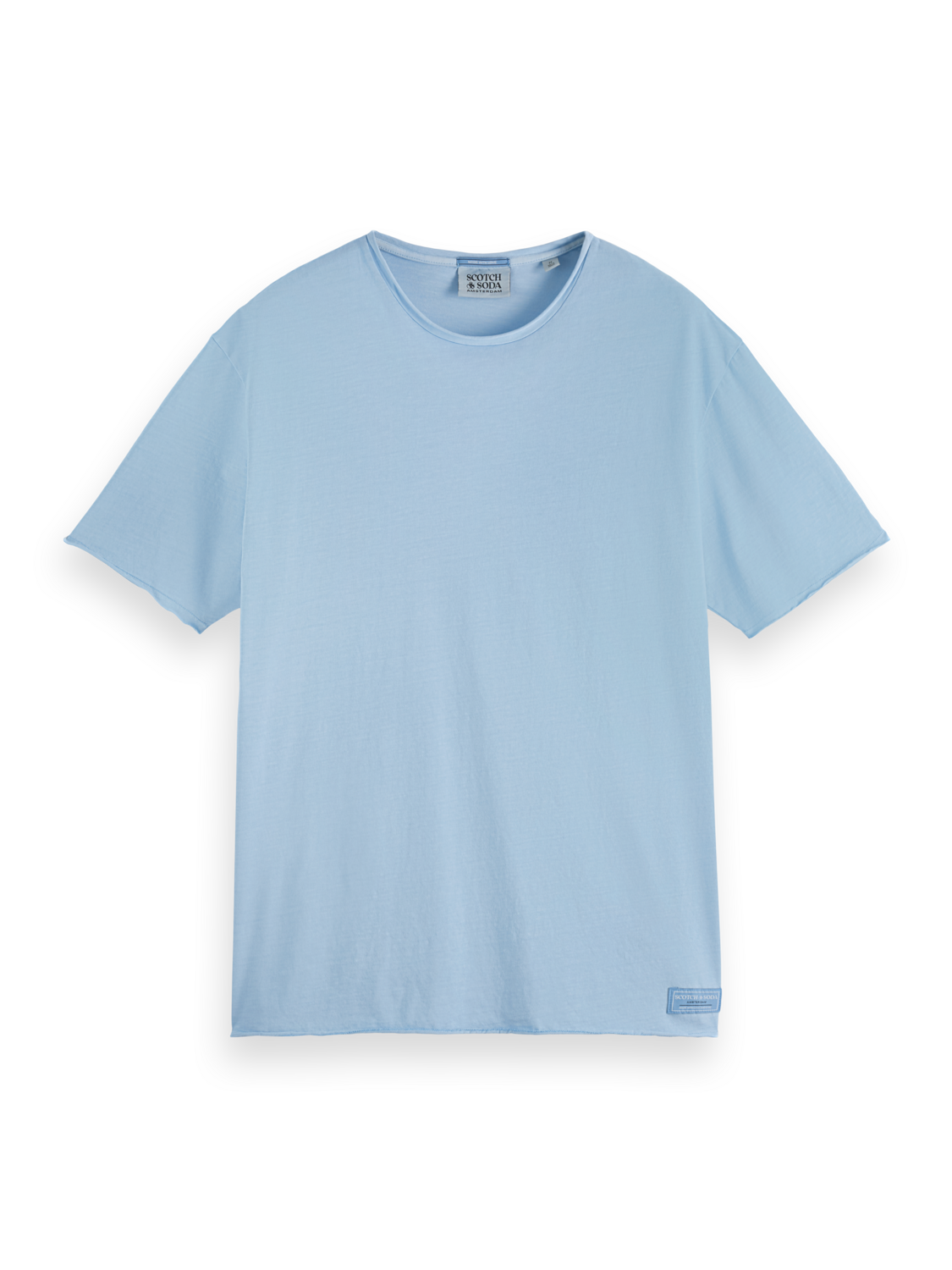 Raw Edge Relaxed Fit T-Shirt