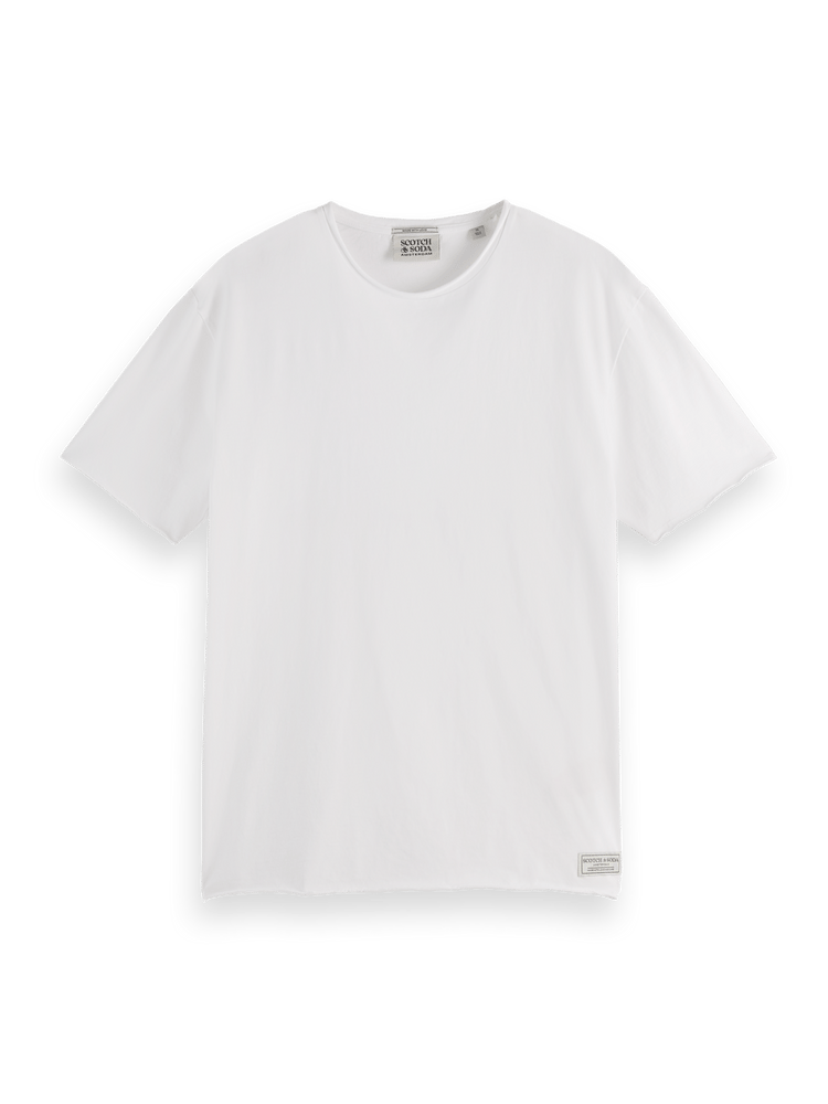 Raw Edge Relaxed Fit T-Shirt