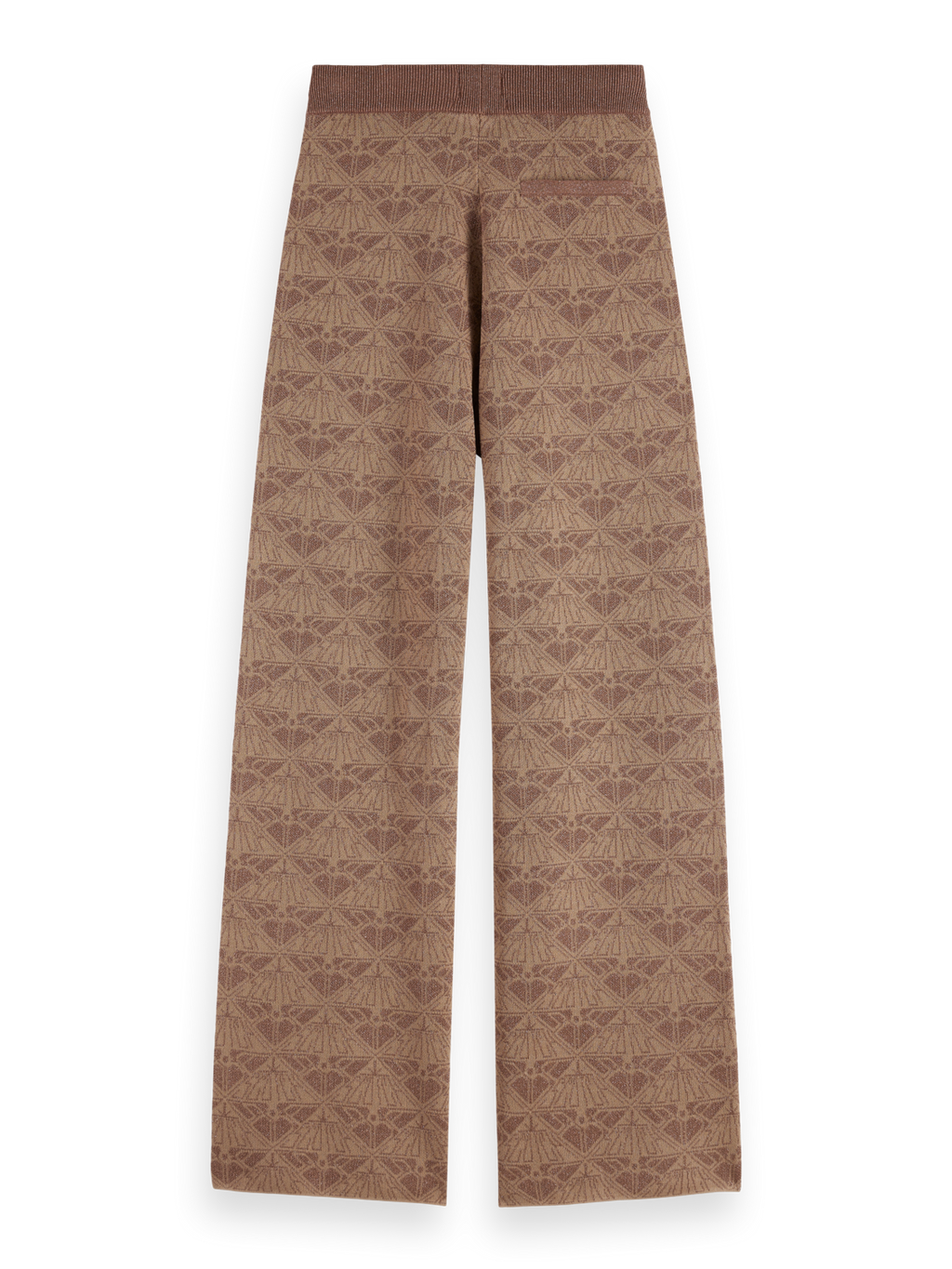 Monogram Jacquard Knit Trousers