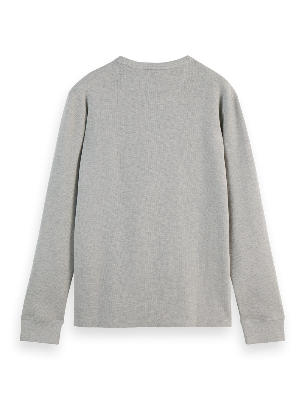 Regular Fit Waffle Long Sleeve T-Shirt