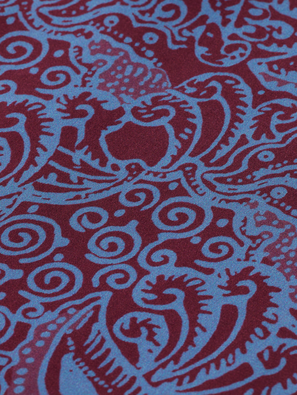 Paisley Jersey Woven Tank Top