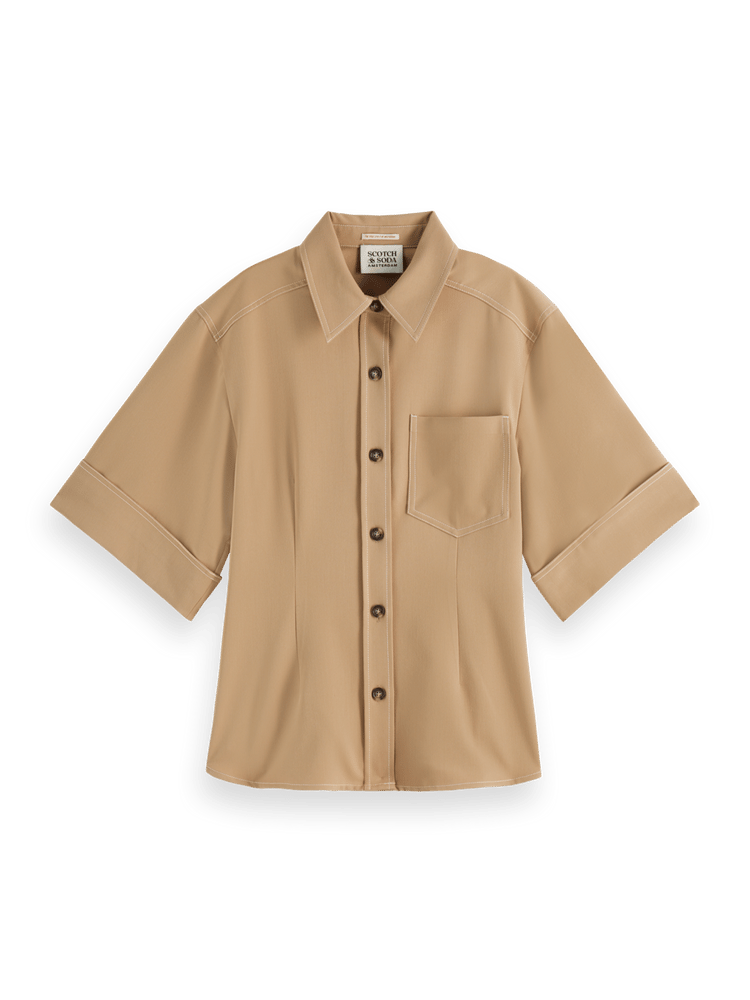 Fitted Short Sleeve Shirt