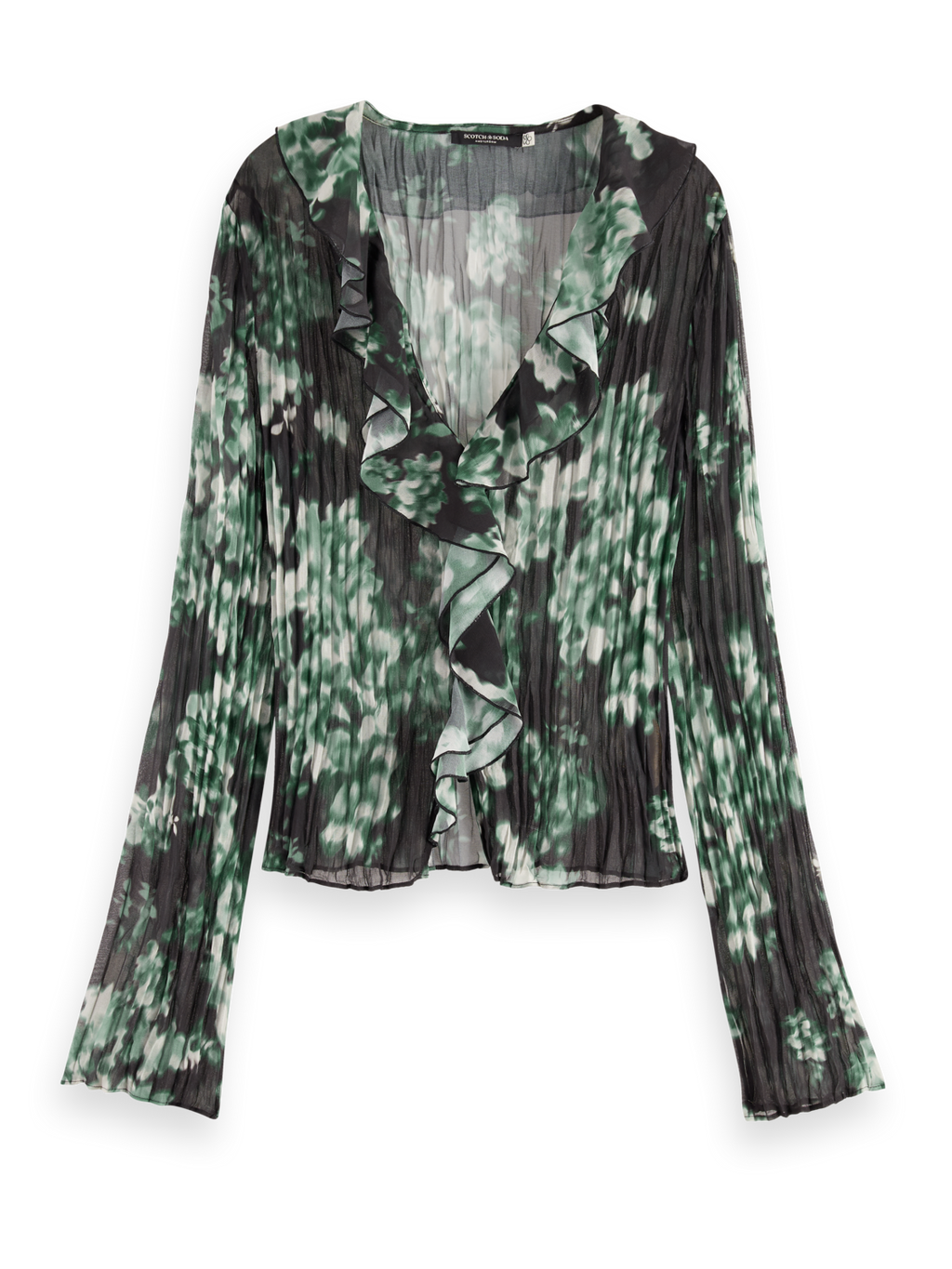 Floral Printed Ruffle Top