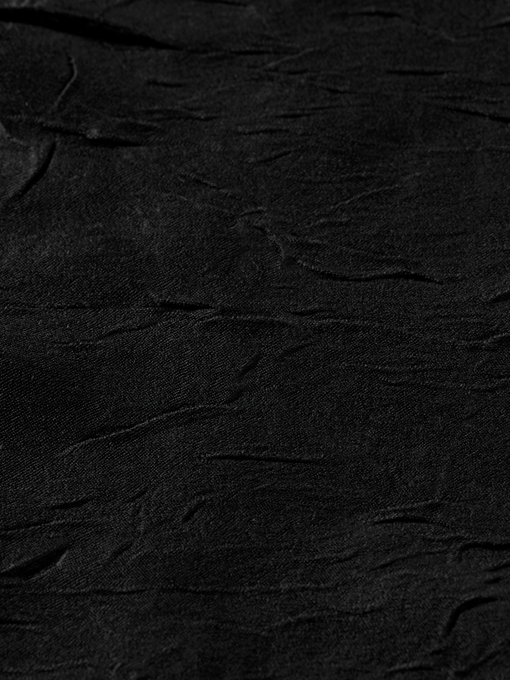 Crushed Satin Wrap Top