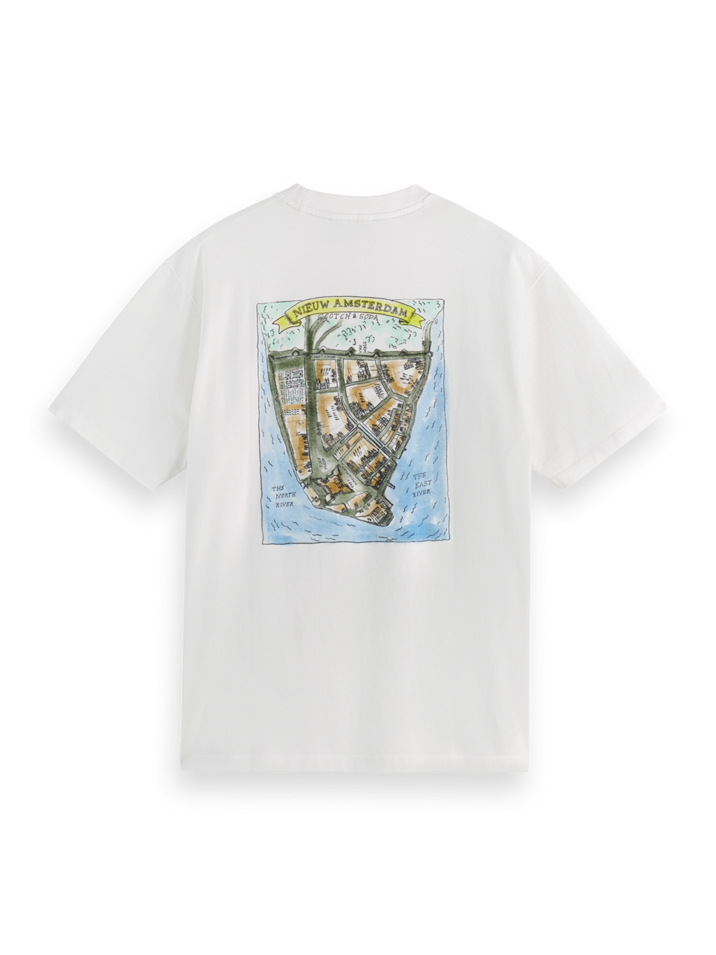 Amsterdam Artwork Relaxed Fit T-Shirt