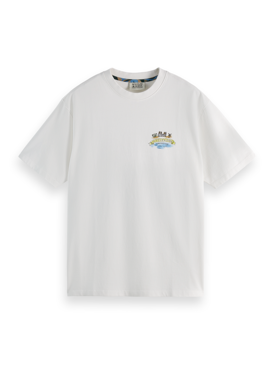 Amsterdam Artwork Relaxed Fit T-Shirt – Scotch & Soda Amsterdam Artwork Relaxed Fit T-Shirt – Scotch & Soda