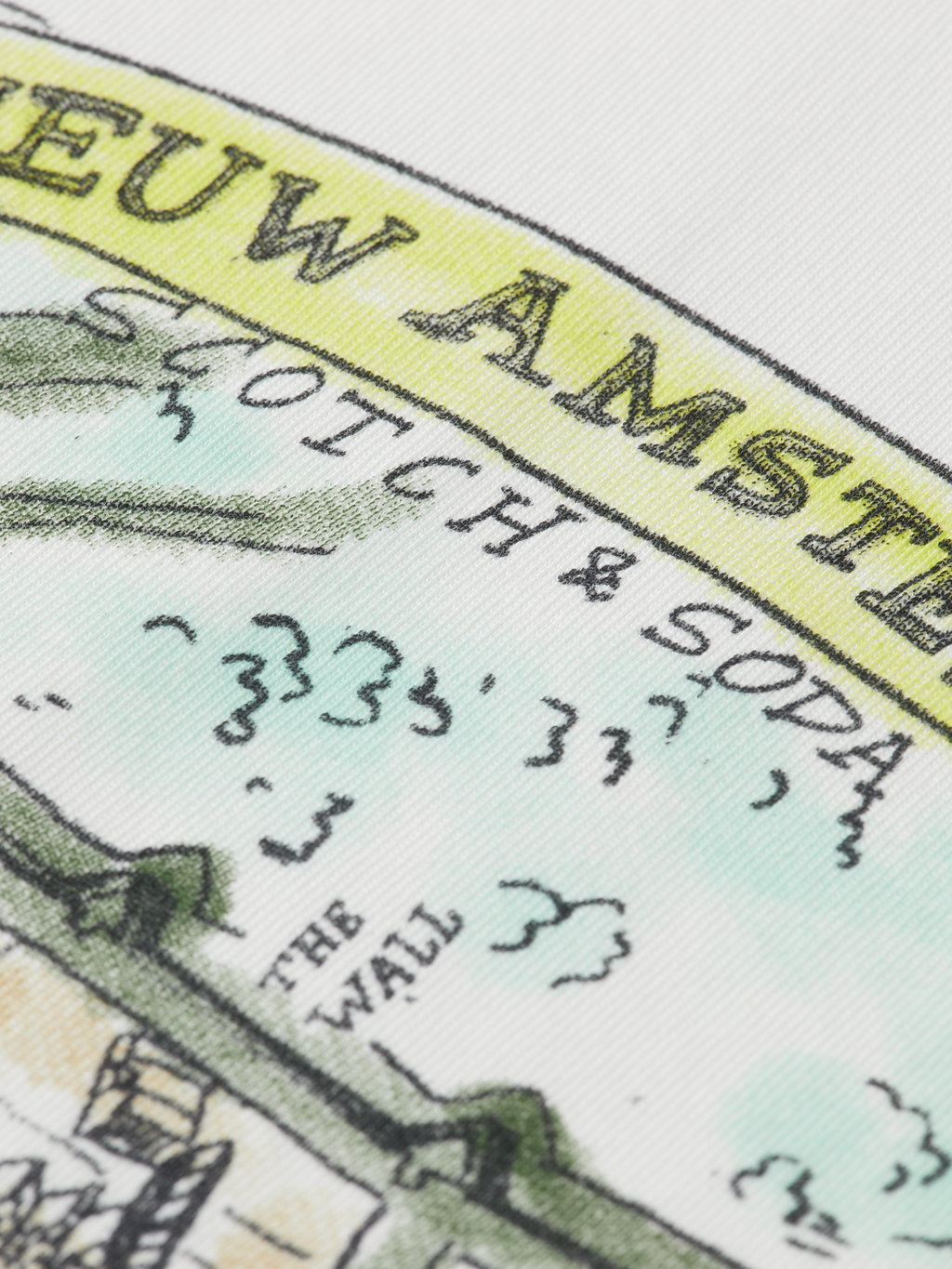 Amsterdam Artwork Relaxed Fit Long Sleeve T-Shirt