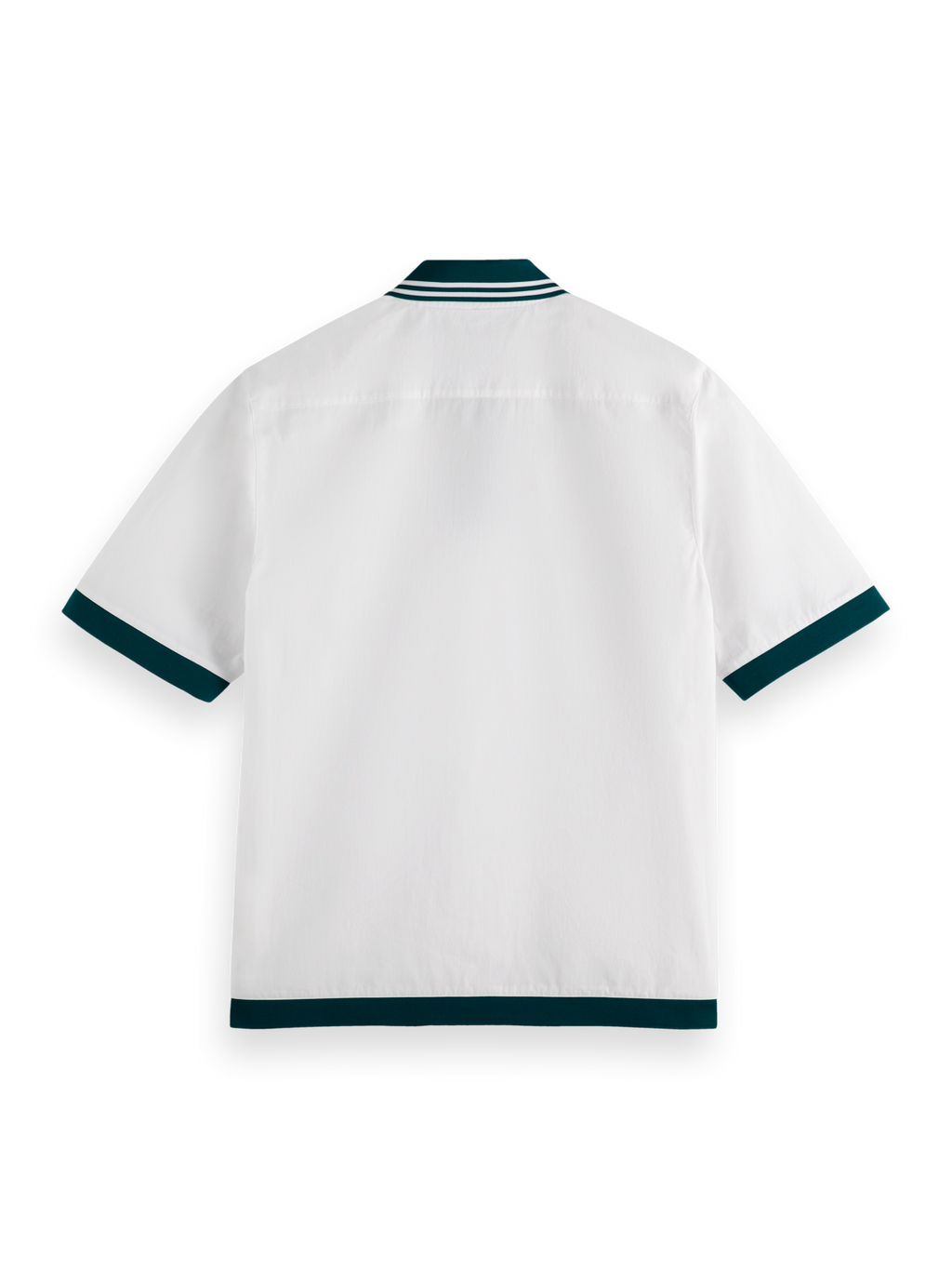 Relaxed Fit Poplin Contrast Polo