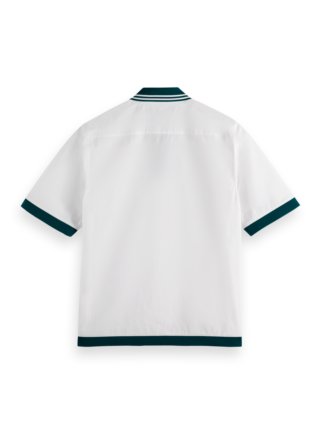 Relaxed Fit Poplin Contrast Polo