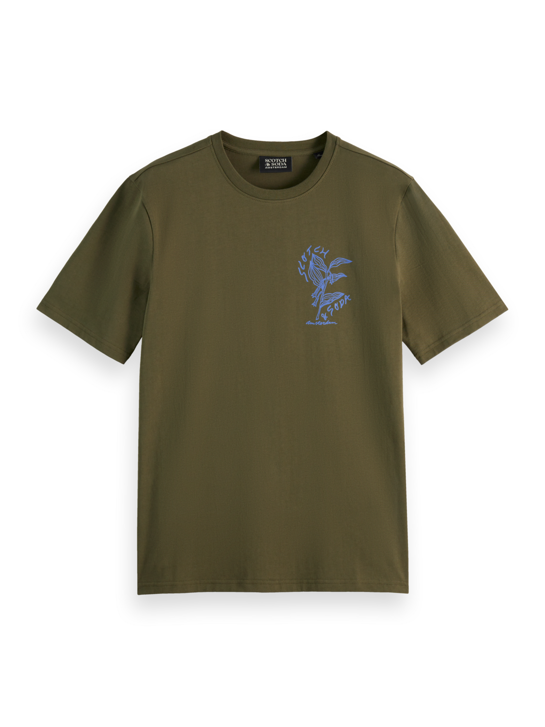 Floral Artwork T-Shirt