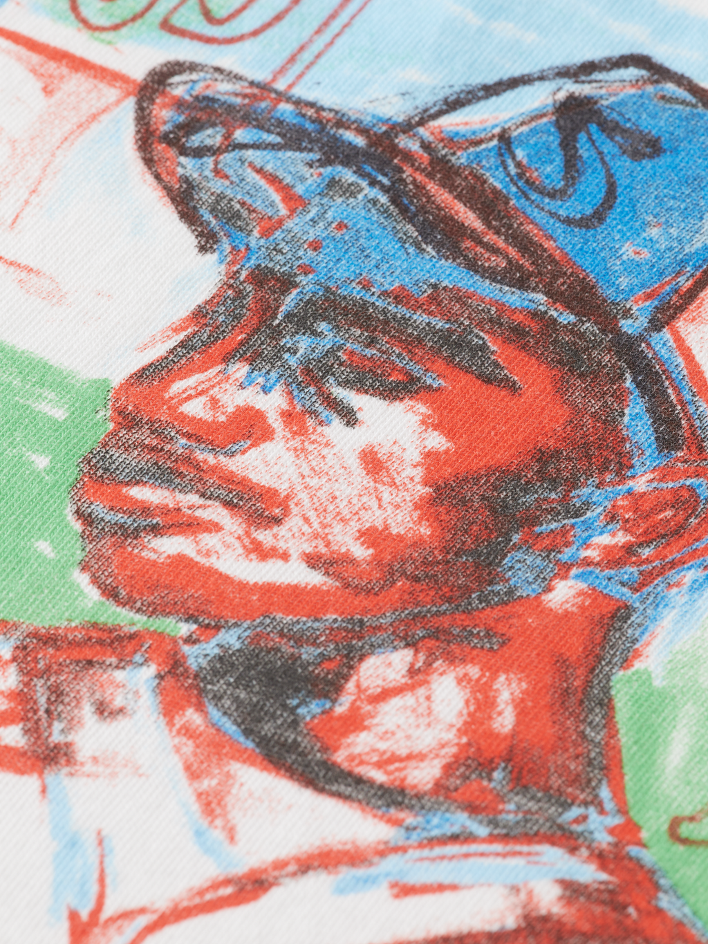 Baseball Artwork Relaxed Fit T-Shirt